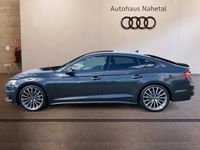 gebraucht Audi A5 Sportback 40 TDI advanced S tronic MATRIX-LED NAVI+ LMR19 BUSINESS OPTIK SCHWARZ RÜFA SHZ