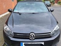 Gebraucht VW Golf Cabriolet 105 PS (77 kW) 2012 Schwarz Cabrio