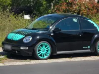 Gebraucht VW New Beetle 170 PS (125 kW) 2002 Schwarz Kleinwagen