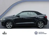 Gebraucht VW T-Roc Cabriolet R-line 150 PS (110 kW) 2025 Schwarz Cabrio