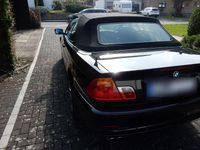 Gebraucht BMW 330 Cabriolet Sport Line 231 PS (169 kW) 2002 Schwarz Cabrio