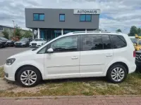 Gebraucht VW Touran Highline 105 PS (77 kW) 2011 Weiß Van / Kleinbus