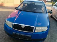 Gebraucht Skoda Fabia 2002 Blau Kombi