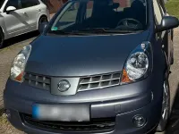 Second-hand Nissan Note 82 CP (60 kW) 2008 Albastru Hatchback