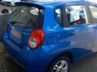 Gebraucht Chevrolet Aveo 100 PS (73 kW) 2011 Blau Kleinwagen
