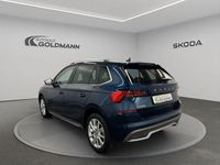 Gebraucht Skoda Kamiq Style 110 PS (80 kW) 2021 Lavablau metallic SUV