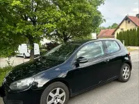 Gebraucht VW Golf VI Trendline 80 PS (58 kW) 2009 Schwarz Kleinwagen