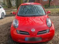 Gebraucht Nissan Micra 80 PS (58 kW) 2006 Rot Kleinwagen