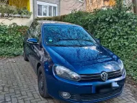 Gebraucht VW Golf VI 122 PS (89 kW) 2009 Blau Kleinwagen