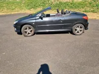 Gebraucht Peugeot 206 109 PS (80 kW) 2007 Schwarz Cabrio
