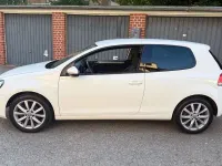 Gebraucht VW Golf VI Trendline 80 PS (58 kW) 2010 Weiß Kleinwagen