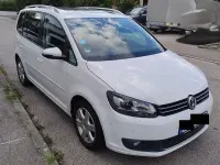 Gebraucht VW Touran Cup 140 PS (102 kW) 2014 Weiß Van / Kleinbus