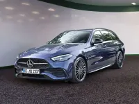 Gebraucht Mercedes C220 AMG line 197 PS (144 kW) 2026 Blau / sodalithblau Kombi