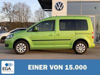 Gebraucht VW Caddy Trendline 105 PS (77 kW) 2014 Grün metallic Van / Kleinbus