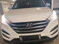 Gebraucht Hyundai Tucson 112 PS (82 kW) 2017 Weiß SUV