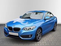 Gebraucht BMW 225 Sport Line 224 PS (164 kW) 2018 Blau Coupé