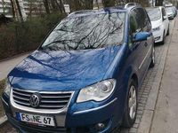 Gebraucht VW Touran Highline 170 PS (125 kW) 2007 Blau Van / Kleinbus
