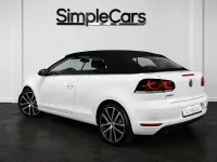 Gebraucht VW Golf Cabriolet Exclusive 105 PS (77 kW) 2012 Weiß Cabrio