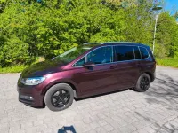 Gebraucht VW Touran Highline 150 PS (110 kW) 2017 Rot Van / Kleinbus