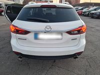 Gebraucht Mazda 6 Exclusive-Line 150 PS (110 kW) 2017 Weiß Kombi
