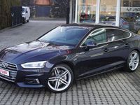 Gebraucht Audi A5 Sportback S-Line 252 PS (185 kW) 2017 Mondscheinblau metallic Kleinwagen