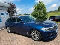 Gebraucht BMW 520 Sport Line 190 PS (139 kW) 2018 Mediterranblau metallic Kombi