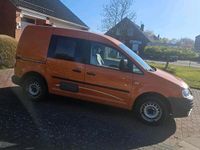 Second-hand VW Caddy 109 CP (80 kW) 2007 Portocaliu Monovolum