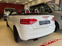 gebraucht Audi A3 Cabriolet 2.0 T DSG,LEDER ROT,Klima.NUR 65"KM 200 PS