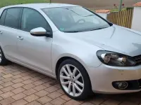 Gebraucht VW Golf VI Highline 122 PS (89 kW) 2009 Silber Limousine