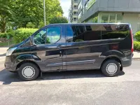 Gebraucht Ford Transit Custom 136 PS (100 kW) 2014 Schwarz Van / Kleinbus