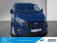 Brugt Ford Transit Custom Trend 131 HK (96 kW) 2021 Blå Pickup / Ladvogn