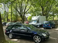 Usata Mercedes C180 129 CV (94 kW) 2002 Blu Station wagon