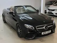 Gebraucht Mercedes E400 AMG 333 PS (244 kW) 2017 Obsidianschwarz  metalliclack Cabrio