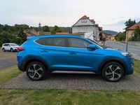 Gebraucht Hyundai Tucson Style 177 PS (130 kW) 2017 Blau SUV