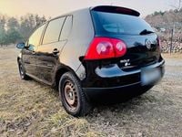 Gebraucht VW Golf V United 2008 Schwarz Kleinwagen