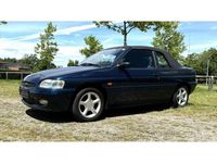 Gebraucht Ford Escort Cabriolet 105 PS (77 kW) 1995 Petrol blue met. Cabrio