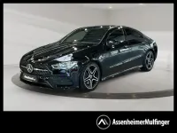 Gebraucht Mercedes CLA200 AMG 150 PS (110 kW) 2020 Metalliclack kosmosschwarz Coupé