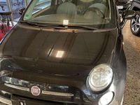 Gebraucht Fiat 500 Lounge 69 PS (50 kW) 2012 Co esterno (vesuvio schwarz) Kleinwagen