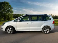 Gebraucht VW Sharan 150 PS (110 kW) 2010 Silber Van / Kleinbus