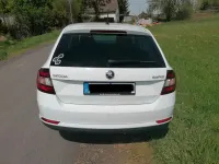 Gebraucht Skoda Rapid Clever 125 PS (91 kW) 2017 Weiß Kleinwagen