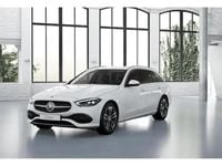 Gebraucht Mercedes C220 Avantgarde 197 PS (144 kW) 2023 Unilack polarweiß Kombi