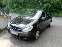 Gebraucht Hyundai Getz 2008 Schwarz Kleinwagen