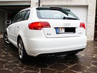 Gebraucht Audi A3 Sportback S-Line 231 PS (169 kW) 2008 Weiß metallic Kleinwagen