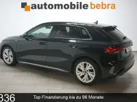 Używany Audi A3 S-Line 150 KM (110 kW) 2022 Czarny Sedan/Limuzyna