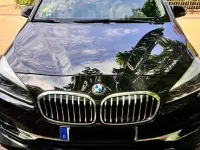 Gebraucht BMW 218 Gran Tourer Sport Line 150 PS (110 kW) 2018 Schwarz Van / Kleinbus