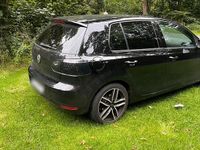Gebraucht VW Golf VI 80 PS (58 kW) 2009 Schwarz Kleinwagen