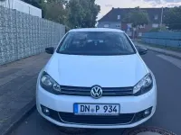 Gebraucht VW Golf VI 122 PS (89 kW) 2011 Weiß Kleinwagen