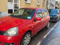 Gebraucht Renault Clio II 58 PS (42 kW) 2008 Rot Kleinwagen