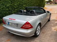 Gebraucht Mercedes SLK200 163 PS (119 kW) 2001 Silber Cabrio