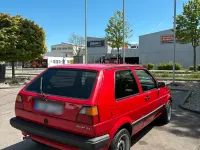 Brugt VW Golf II 70 HK (51 kW) 1991 Rød Hatchback